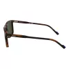 ZEISS óculos de sol de homem ZS25555S-230 retangulares, armação Havana, lentes castanhas, 58-17-145