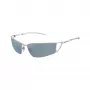 Arnette AN3093 736-Y7 óculos de sol de homem retangulares, armação preta mate, lentes cinzento-escuro, 64mm