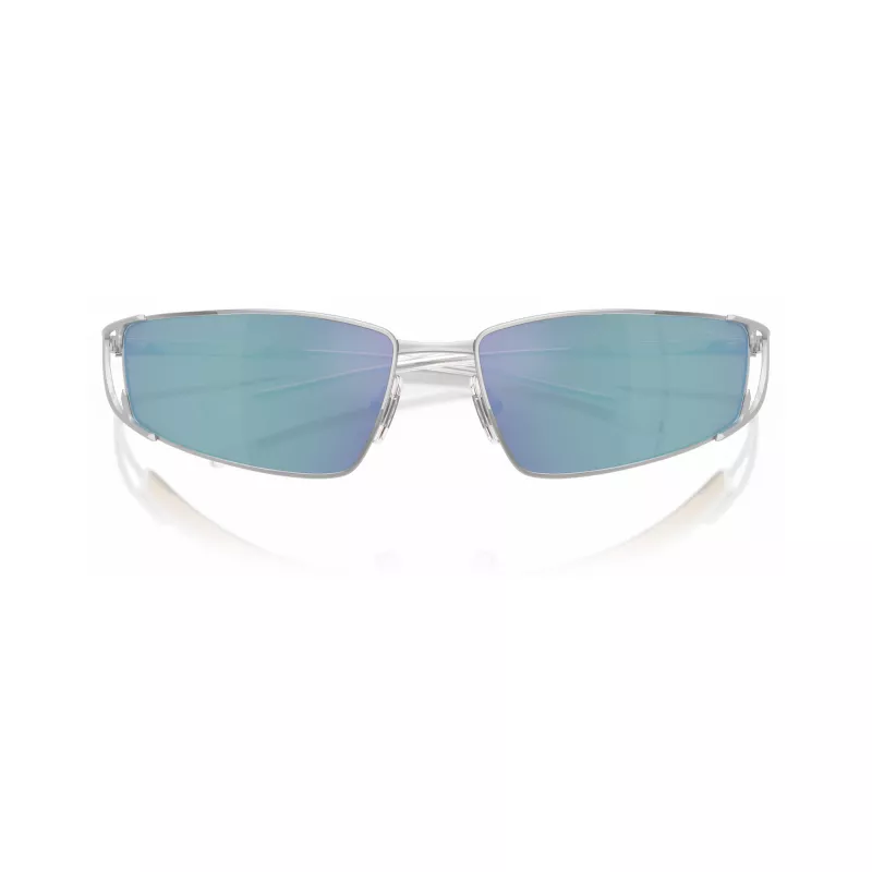 Arnette AN3093 736-Y7 óculos de sol de homem retangulares, armação preta mate, lentes cinzento-escuro, 64mm