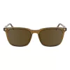 ZEISS óculos de sol de homem ZS24545S-200 retangulares, armação preta, lentes de policarbonato cinzentas, 53-19-145 mm, proteção 100% UV400