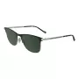 ZEISS óculos de sol de homem ZS25163S-326, armação preta, lentes cinzentas, 55-18-145