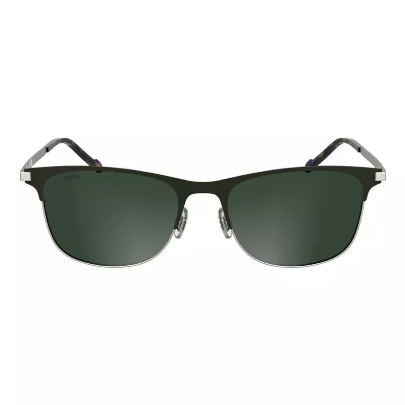 ZEISS óculos de sol de homem ZS25163S-326, armação preta, lentes cinzentas, 55-18-145