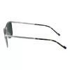 ZEISS óculos de sol de homem ZS25163S-326, armação preta, lentes cinzentas, 55-18-145