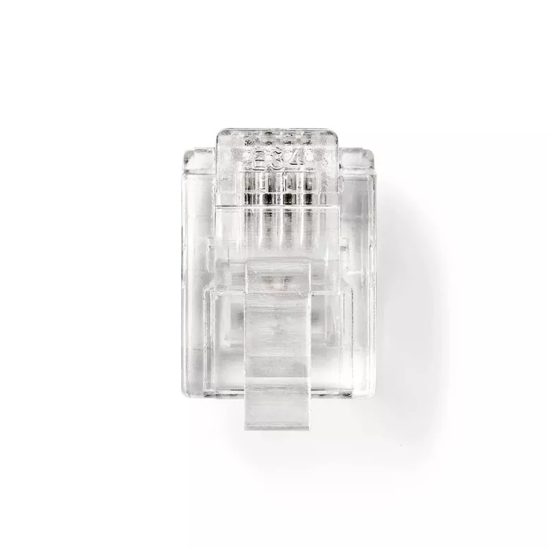 DSIT ficha de telefone RJ11 - 4 polos - 10 unid. (DC-RJ11-10PCE)