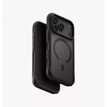 UNIQ Veren capa de carregamento MagClick para iPhone 18 Pro / 17 Pro – preto