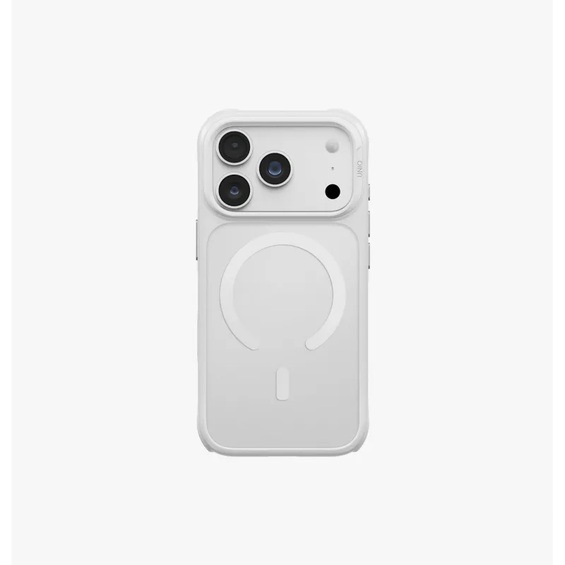 UNIQ Veren capa de carregamento MagClick para iPhone 18 Pro / 17 Pro – preto