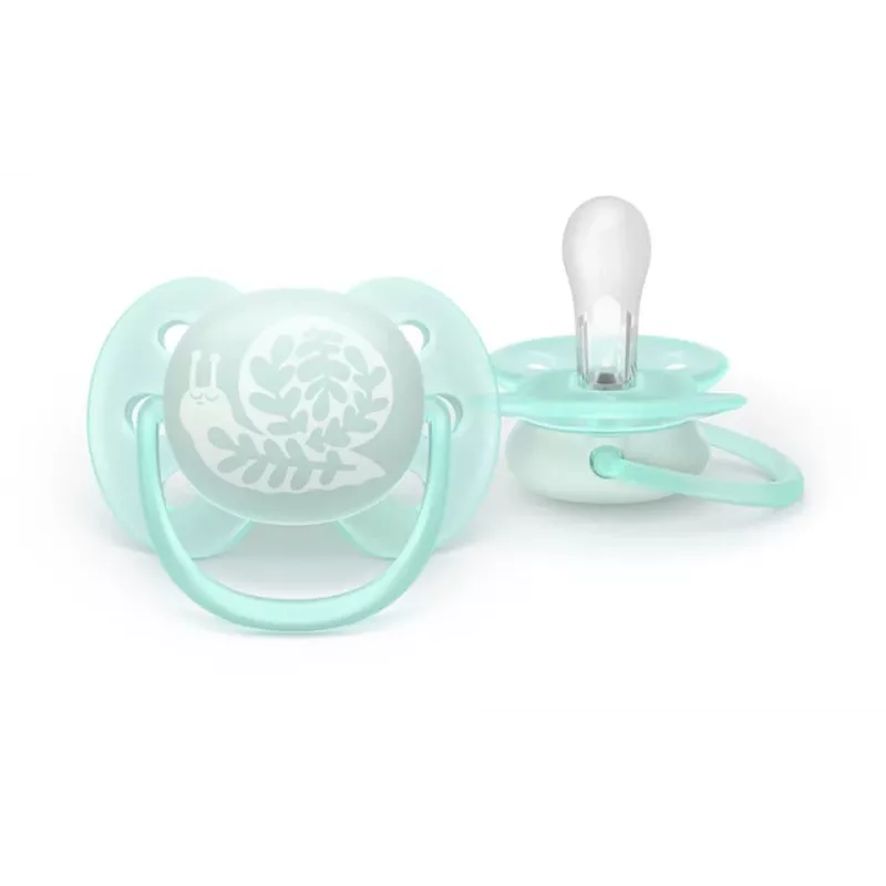 Philips Avent Ultra Soft DECO Chupeta 0-6 meses, pack de 2