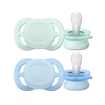 Philips Avent Ultra Start chupeta 0-2 meses, pack de 2