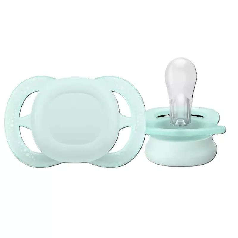 Philips Avent Ultra Start chupeta 0-2 meses, pack de 2