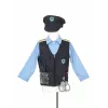 Souza! Fato de Polícia com Chapéu e Acessórios, Idade 4-7