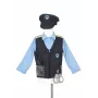 Souza! Fato de Polícia com Chapéu e Acessórios, Idade 4-7