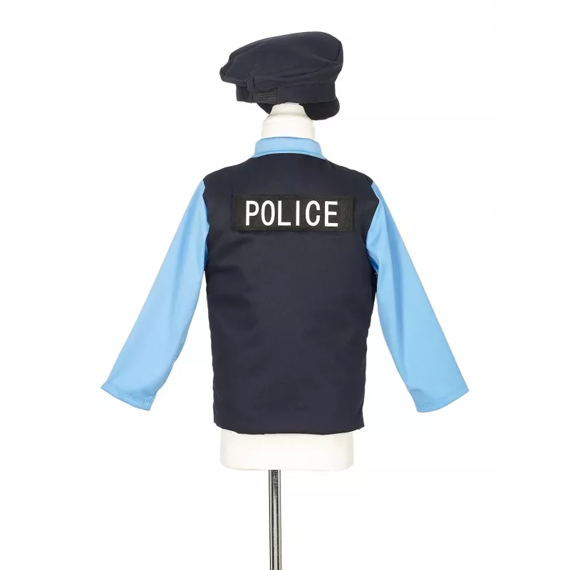 Souza! Fato de Polícia com Chapéu e Acessórios, Idade 4-7