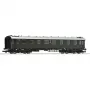 Roco 6200136 H0 Carruagem de Comboio Rápido DRG D89 München – Hamburg Altona