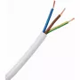 Cabo flexível HEINRICH KOPP H05VV5-F 3G 1mm² PVC branco resistente a óleo 10m 151710849