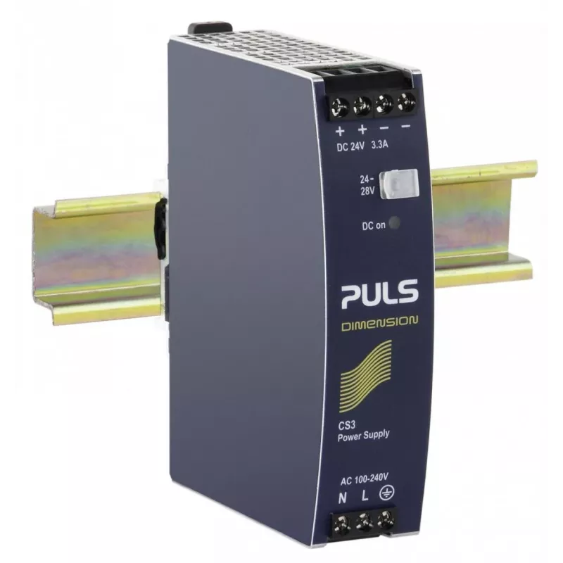 Fonte de alimentação para calha DIN PULS DIMENSION CS3.241 24V DC 3,3A 80W