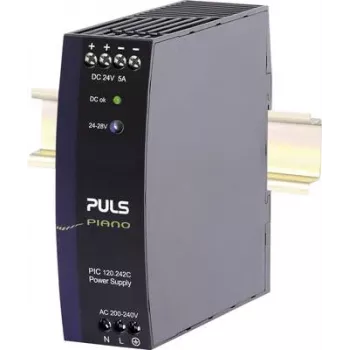 Fonte de alimentação para calha DIN PULS Piano 24V/DC 5A 120W PIC120.242C