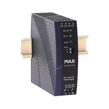 Fonte de alimentação para calha DIN PULS Piano 24V DC 5A 120W (PIC120.241D)