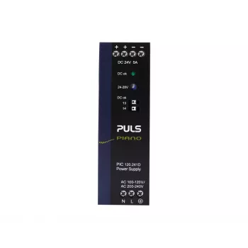 Fonte de alimentação para calha DIN PULS Piano 24V DC 5A 120W (PIC120.241D)