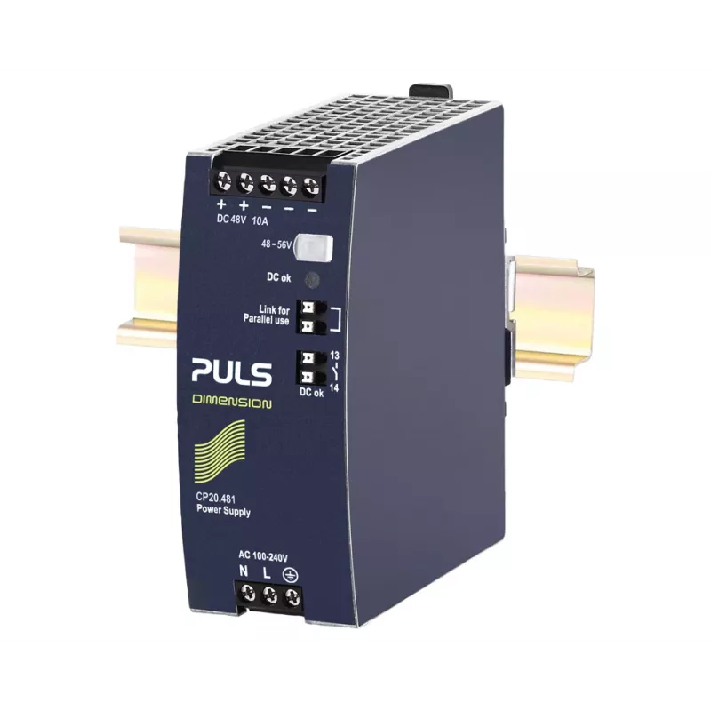 Fonte de alimentação para calha DIN PULS CP20.481 48V 10A 480W