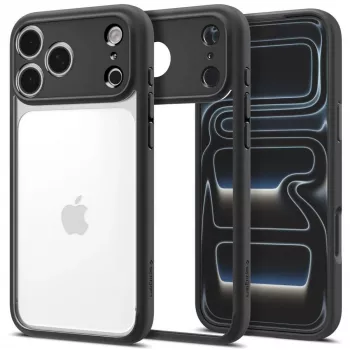 Capa Spigen Ultra Hybrid para Apple iPhone 18 Pro Max / 17 Pro Max – Preto mate