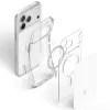 Capa MagSafe Spigen Ultra Hybrid T Mag para iPhone 18 Pro Max / 17 Pro Max - Branco brilhante