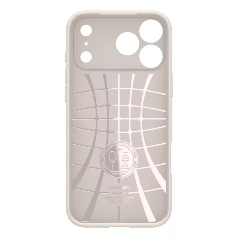 Capa Spigen Liquid Air para iPhone 17 Pro / 18 Pro - Natural Titanium