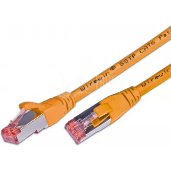 Cabo de rede patch S/FTP CAT6 1,5 m Wirewin laranja (PKW-PIMF-KAT6 1.5 OR)