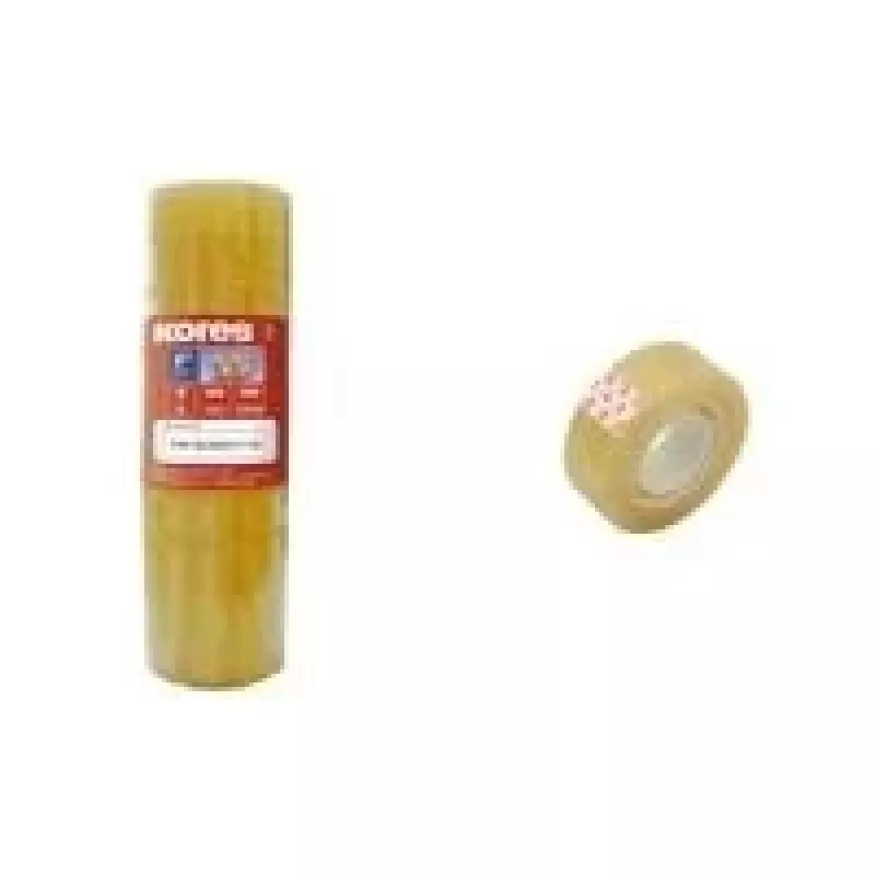 Fita adesiva transparente Kores PP 19 mm x 33 m, 8 rolos (K51319)