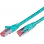 Cabo de rede patch Cat6 S/FTP Wirewin PKW-PIMF-KAT6 25,0 TK, 25 m, turquesa