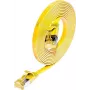 Cabo patch Cat6a U/FTP Wirewin SLIM PKW-STP-SLIM-K6A 0.1 GE, 0,1 m, amarelo