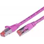 Cabo de rede S/FTP CAT6 0,25 m Wirewin, rosa (PKW-PIMF-KAT6 0.25 MG)