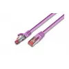 Cabo de rede S/FTP CAT6 0,25 m Wirewin, rosa (PKW-PIMF-KAT6 0.25 MG)