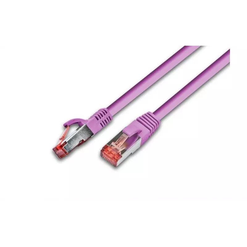 Cabo de rede S/FTP CAT6 0,25 m Wirewin, rosa (PKW-PIMF-KAT6 0.25 MG)