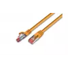 Cabo de rede S/FTP CAT6 0,25 m Wirewin, laranja (PKW-PIMF-KAT6 0.25 OR)