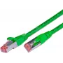 Cabo de rede S/FTP CAT6 0,25 m Wirewin, verde (PKW-PIMF-KAT6 0.25 GN)