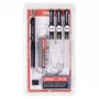 Conjunto de canetas de tinta ARISTO mg1 pro College, 3 canetas 0,25 / 0,35 / 0,50 mm, 6 peças (AR64308)