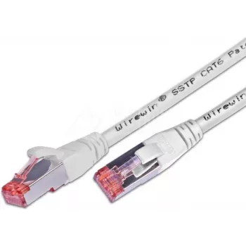 Cabo patch CAT6 S/FTP Wirewin, LSOH, branco, 10 m, RJ45 PKW-PIMF-KAT6 10.0 WS