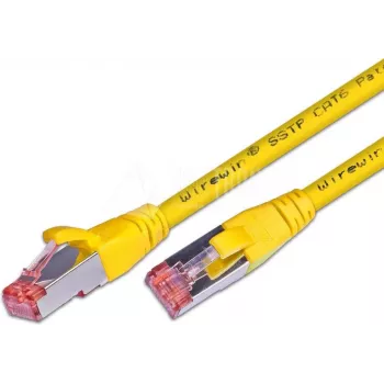 Cabo de patch Wirewin PKW-PIMF-KAT6 0.75 GE Cat6 S/FTP, amarelo, 0,75 m