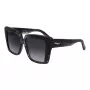 Óculos de sol de mulher Ferragamo SF1060S-21 com borboleta, Havana/castanho degradê, 55mm