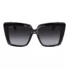 Óculos de sol de mulher Ferragamo SF1060S-21 com borboleta, Havana/castanho degradê, 55mm