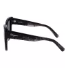 Óculos de sol de mulher Ferragamo SF1060S-21 com borboleta, Havana/castanho degradê, 55mm