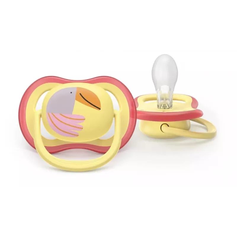 Chupetas Philips Avent Ultra Air 0-6 meses, pack de 2, azul e verde