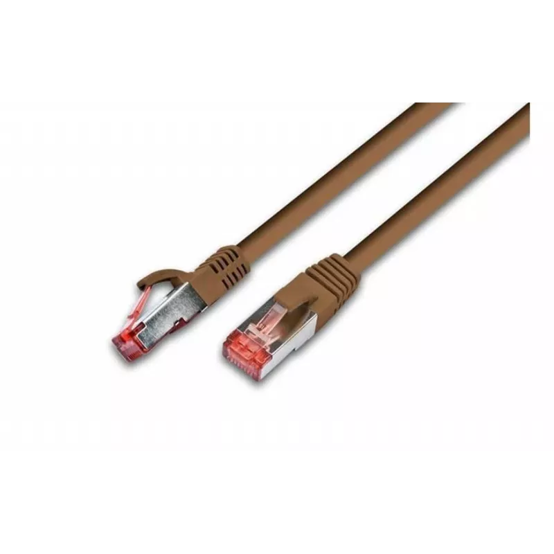 Wirewin cabo de rede CAT6 S/FTP LSOH 7,0m castanho PKW-PIMF-KAT6 7.0 BR