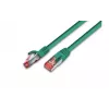 Wirewin cabo de rede Cat6a S/FTP, 1 m, verde PKW-PIMF-KAT6A 1.0 GN