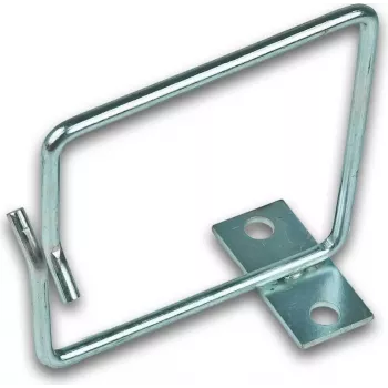 Wirewin anel de gestão de cabos 80x80mm metal, fixação esquerda (KFH 80X80 LF/RG)