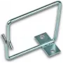Wirewin anel de gestão de cabos 80x80mm metal, fixação esquerda (KFH 80X80 LF/RG)