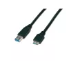Wirewin USB 3.0 A-MB MM 0.5 SW - cabo USB-A para Micro-B de 0,5 m, preto
