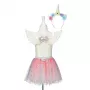 Souza! Conjunto de fantasia Celestia – saia, arco de cabelo e asas para menina 5-7 anos