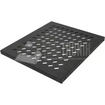 Wirewin SHELF 400 1U BL tampa traseira de rack para prateleira, preto
