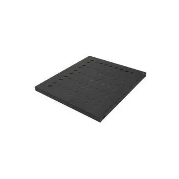 Wirewin SHELF 400 1U BL tampa traseira de rack para prateleira, preto